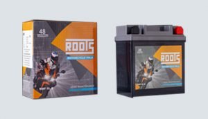 Roots Two Wheeler Battery ROOTS VRLA 5LB Battery Automobile Parts