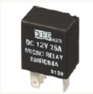 RMCR4A Micro Relay - 4 Pin 12V - 25A	