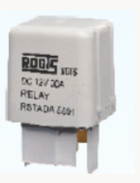 RSTADA Starter Relay - 4 Pin Double Contact 12V - 30A - Kinetic Honda / Activa / Passion Pro / Scooty / H.winner	
